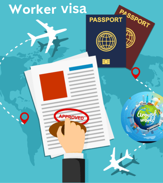 Service Provider of Worker Visa in Mysore, Karnataka, India.